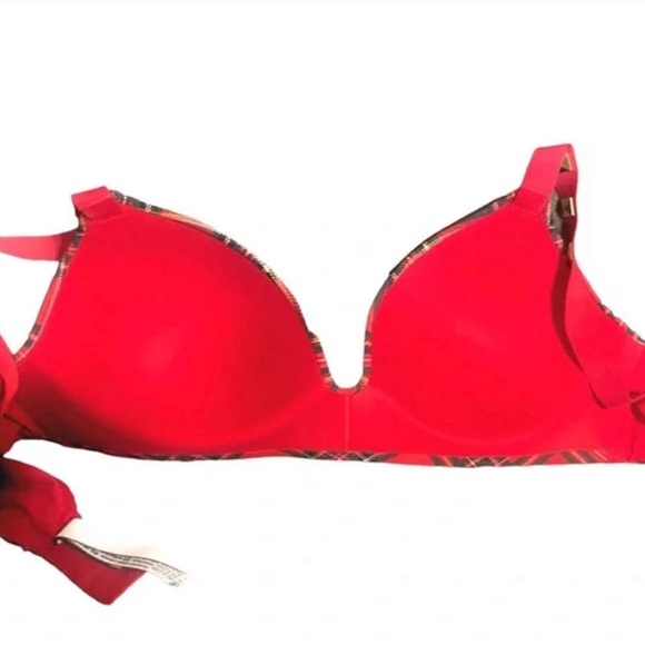 Sexy plaid Victoria’s Secret wireless bra 32c NWT never worn - Picture 7 of 8